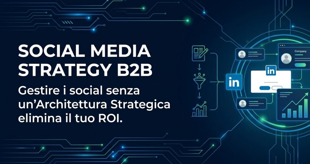 Perché Delegare i Social Senza una Strategy Architecture Elimina il Tuo ROI gemini generated image uahcrfuahcrfuahc.jpg
